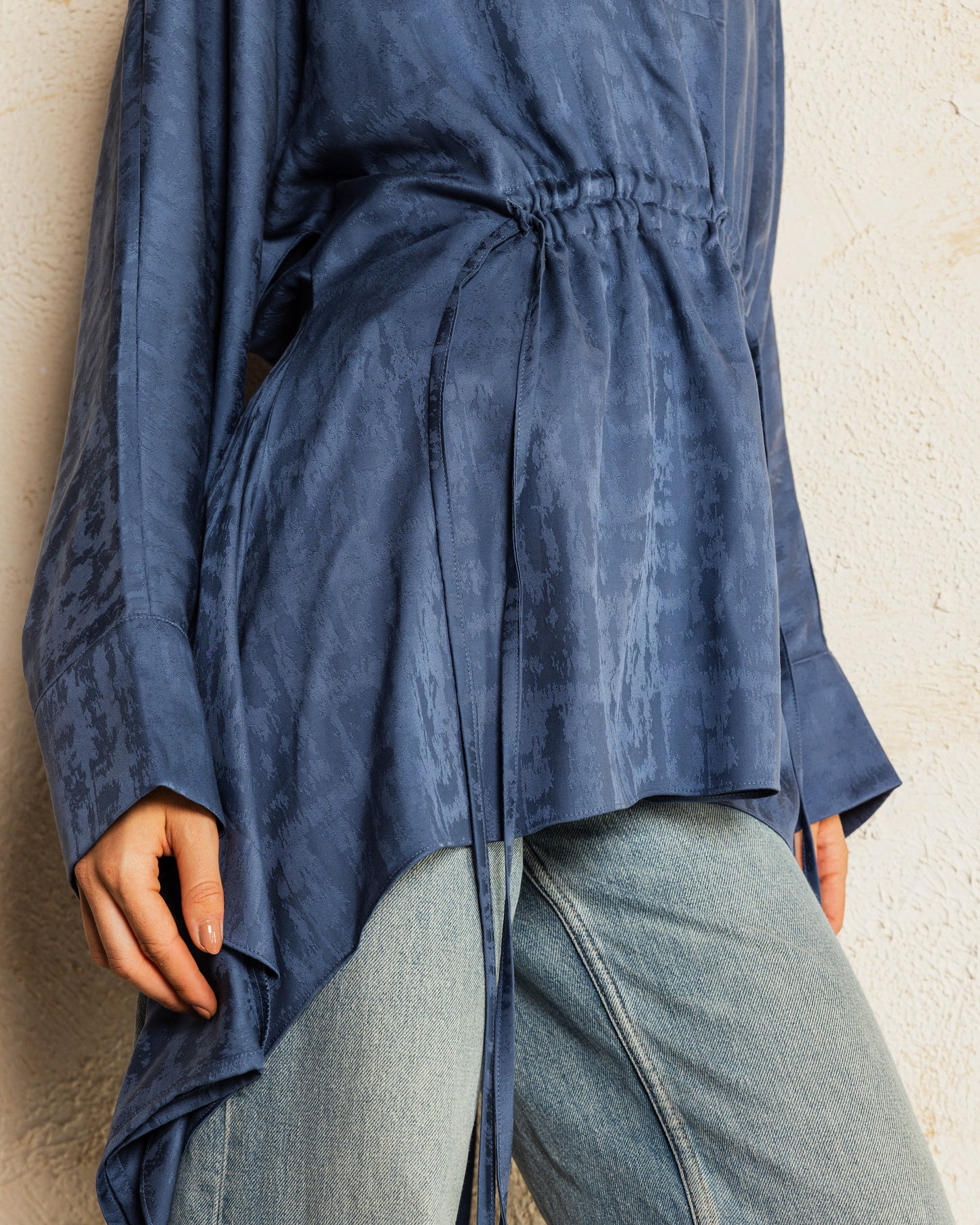 Soft Whispers Top Denim(preorder within 10 days)