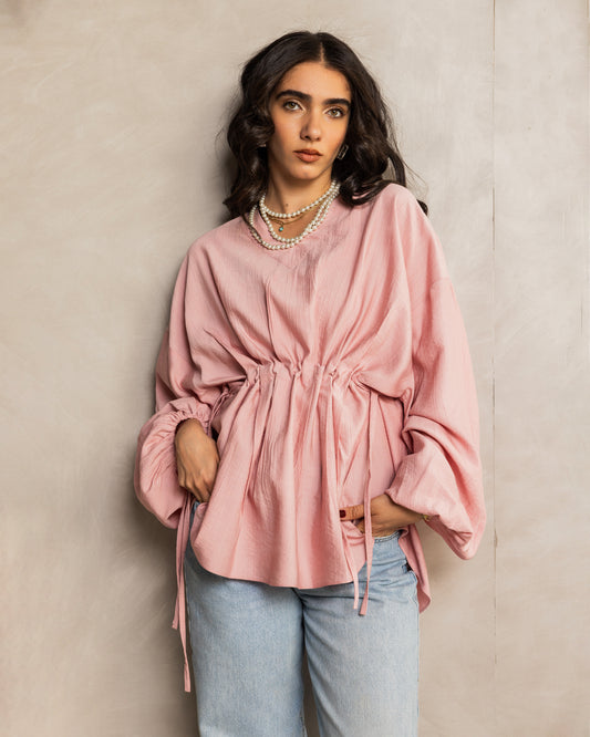 Bella Muse Blouse Candy Pink