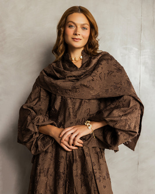 Muse Skirt Set Brown