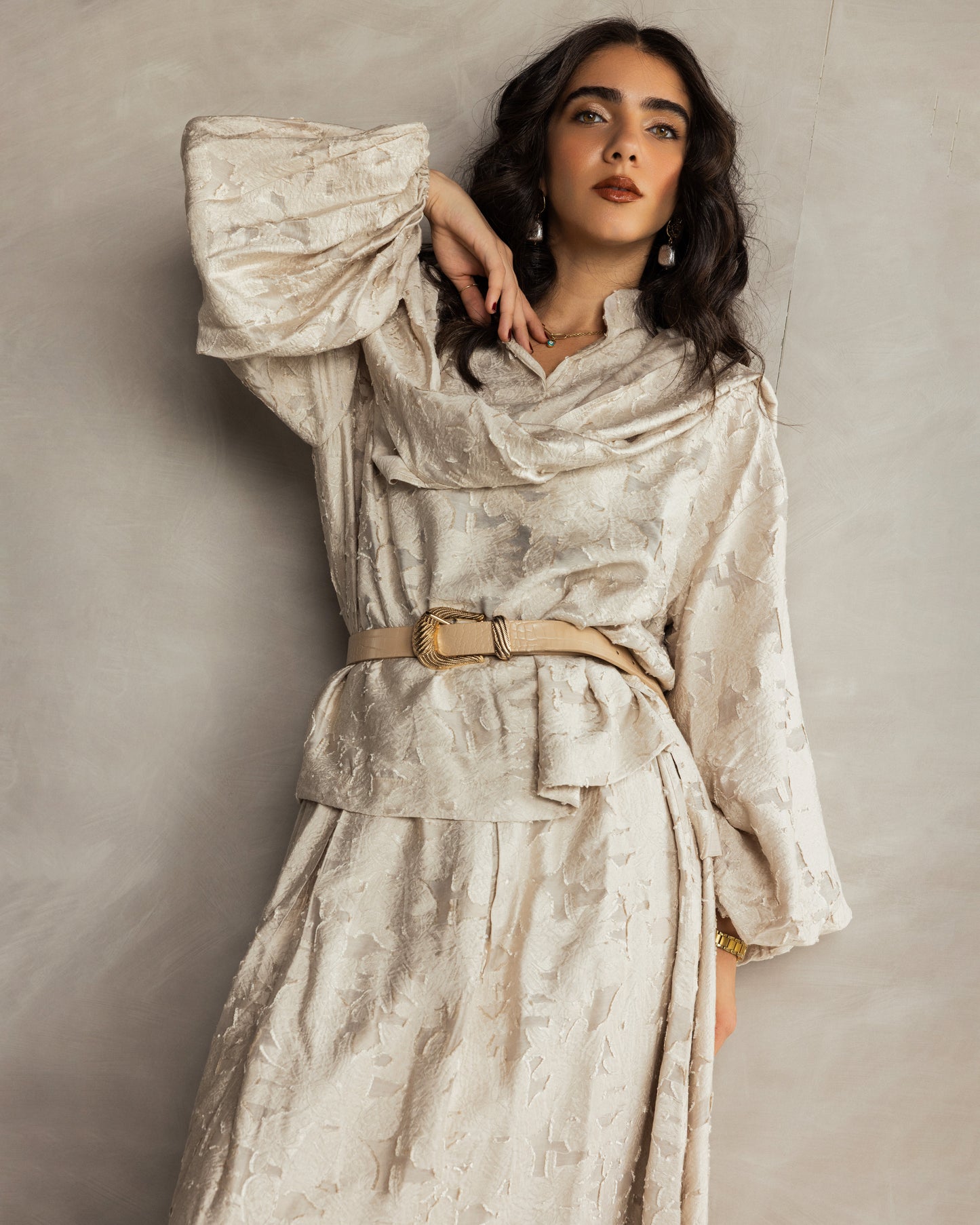 Muse Skirt Set Oat