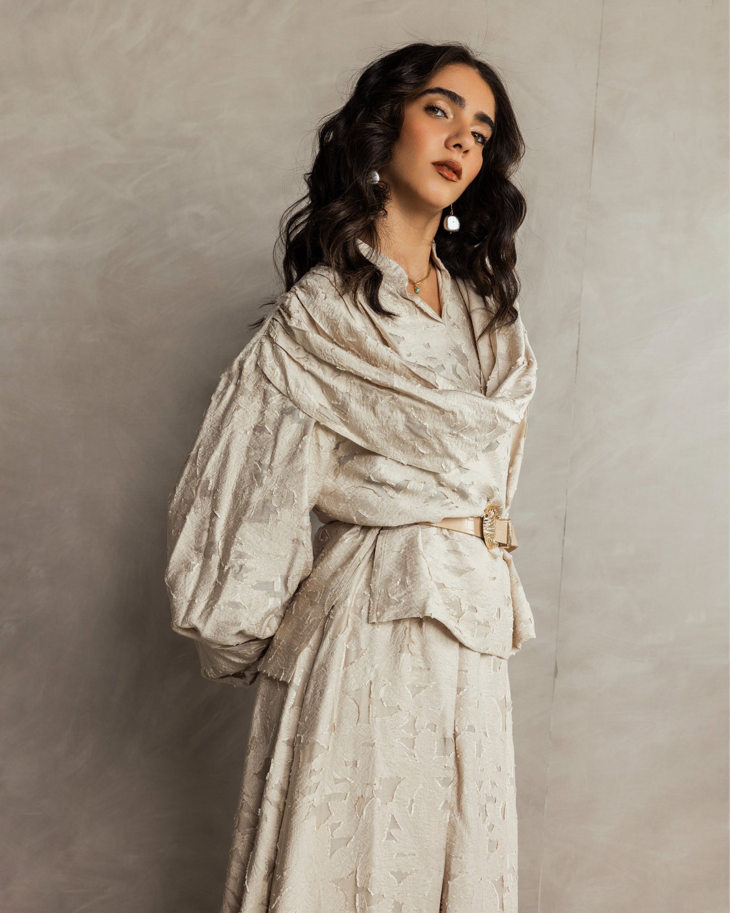 Muse Skirt Set Oat