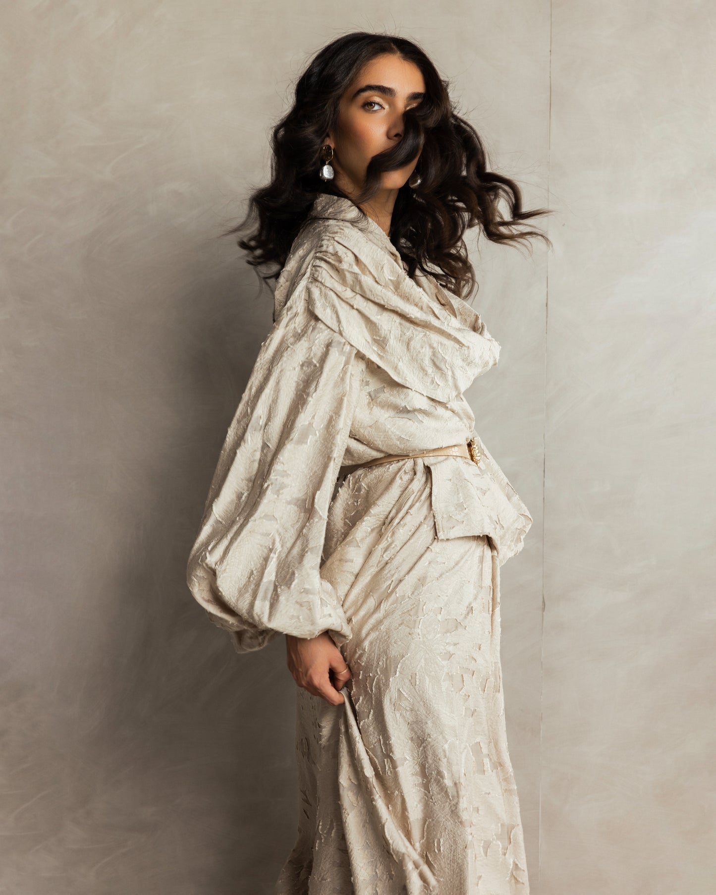 Muse Skirt Set Oat