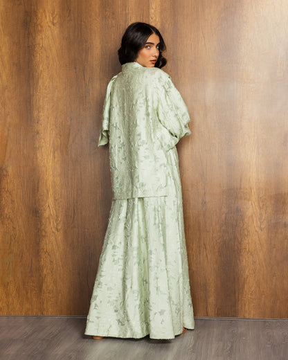 Muse Skirt Set Mint Green