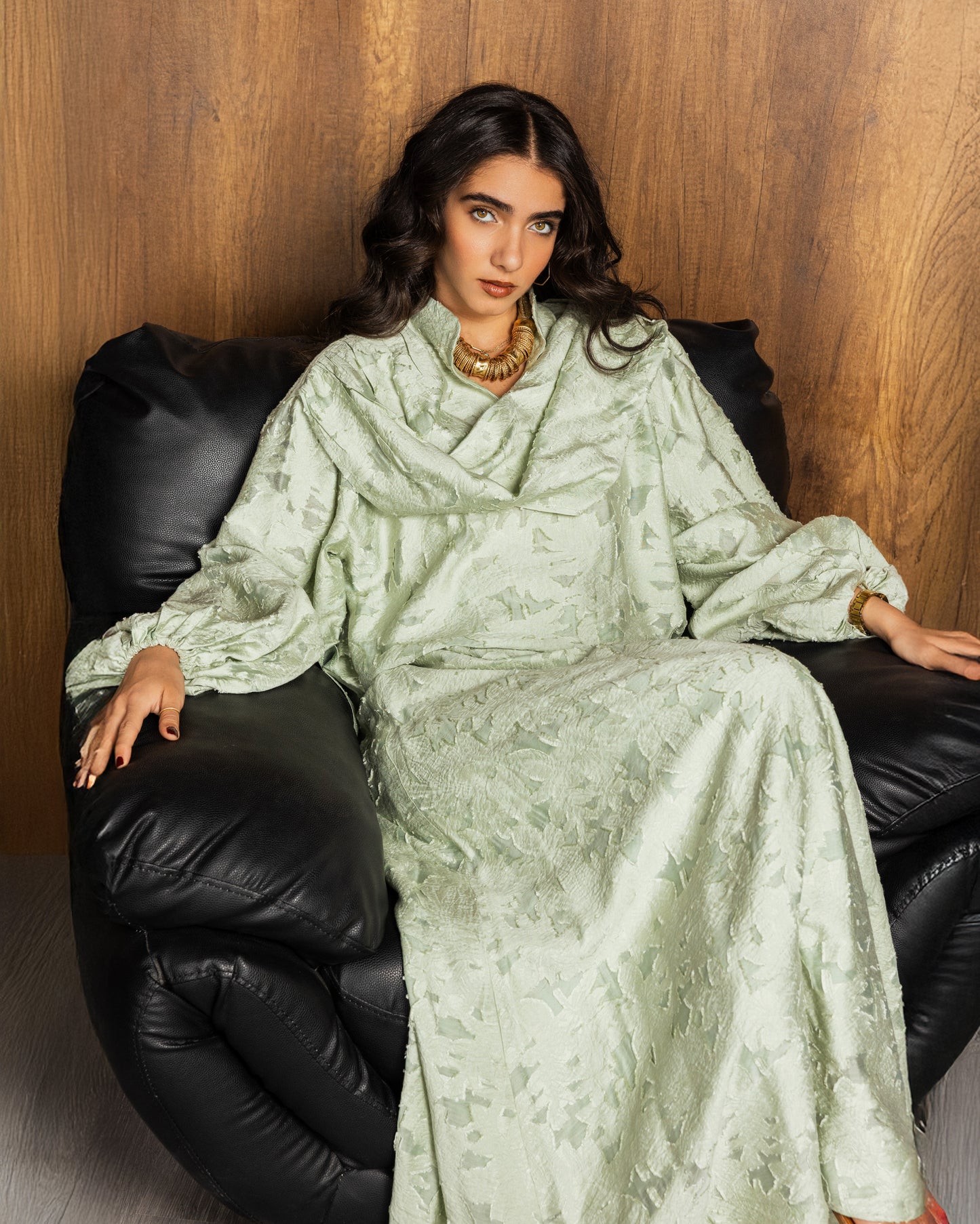 Muse Skirt Set Mint Green