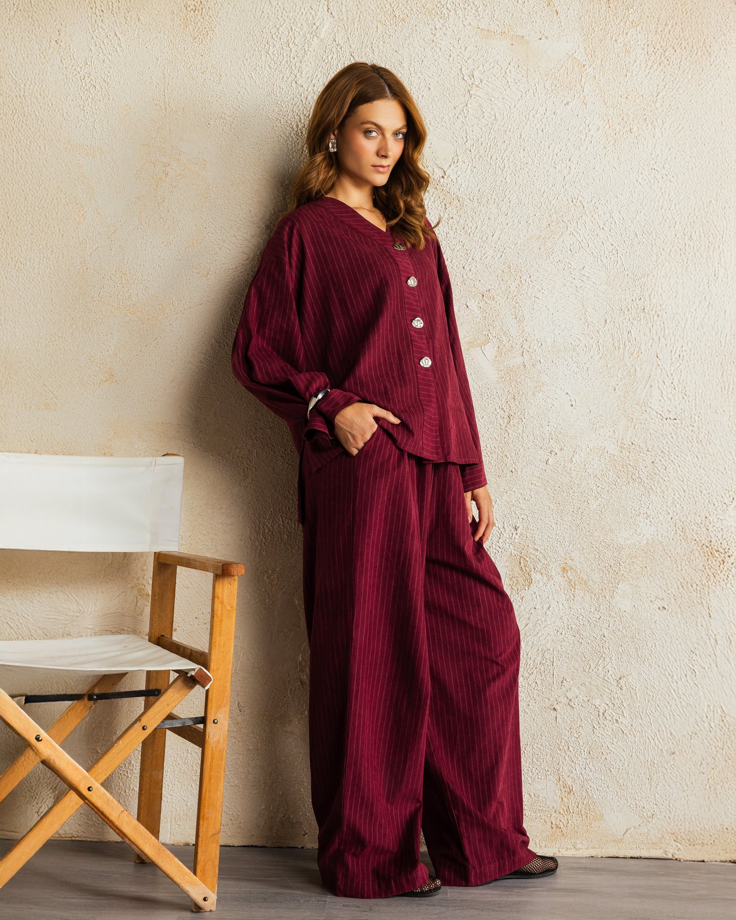 Soft Ease Set Maroon
