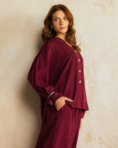 Soft Ease Set Maroon