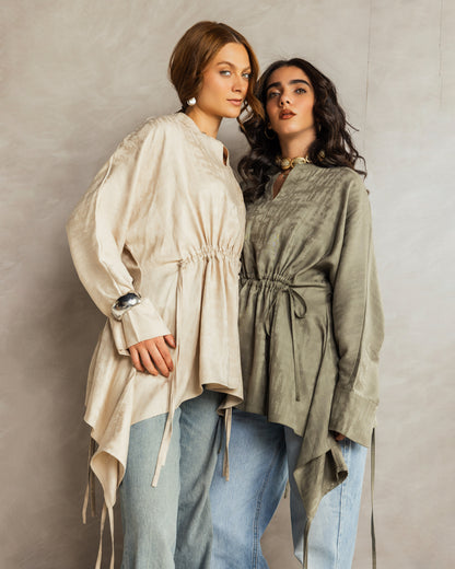 Soft Whispers Top Olive (preorder within 10 days)