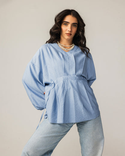 Bella Muse Blouse Sky Blue