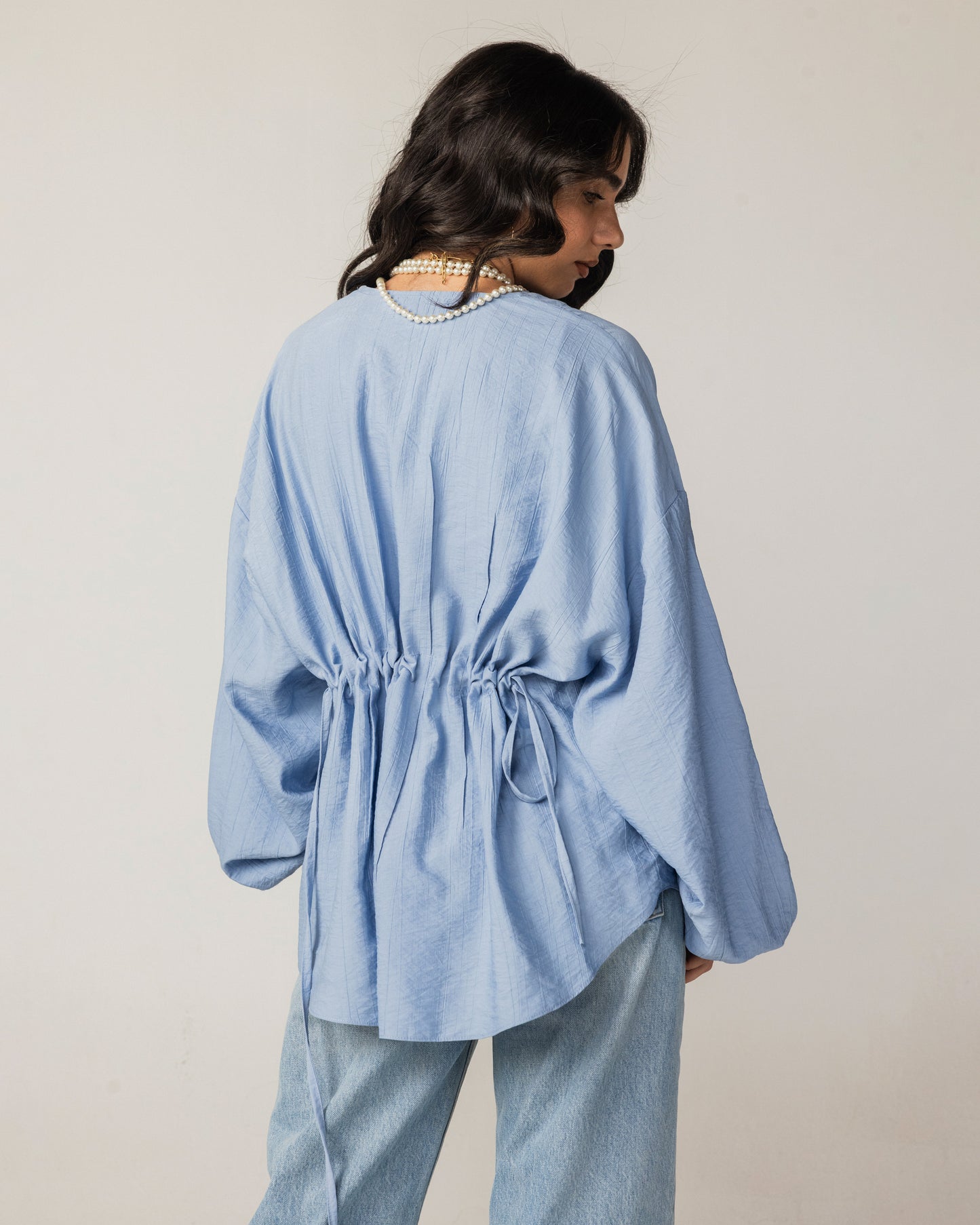 Bella Muse Blouse Sky Blue