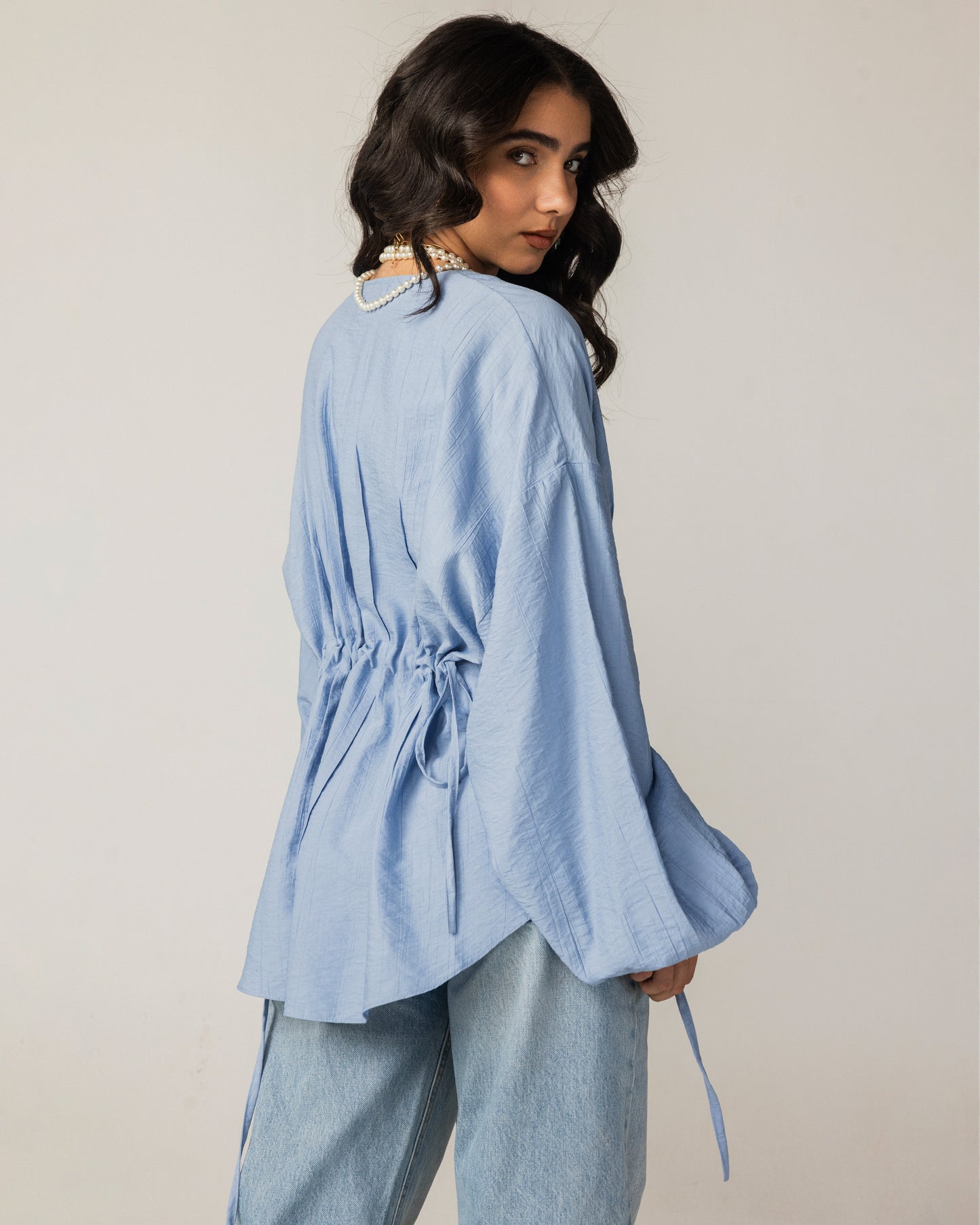 Bella Muse Blouse Sky Blue