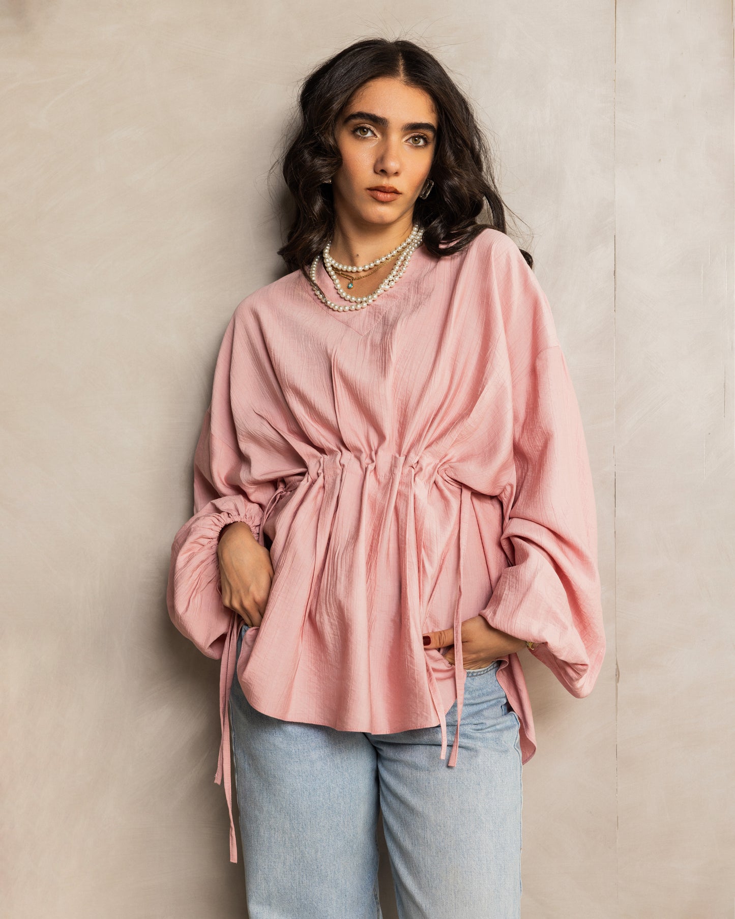 Bella Muse Blouse Candy Pink