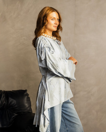 Petal Muse Top Blush Blue