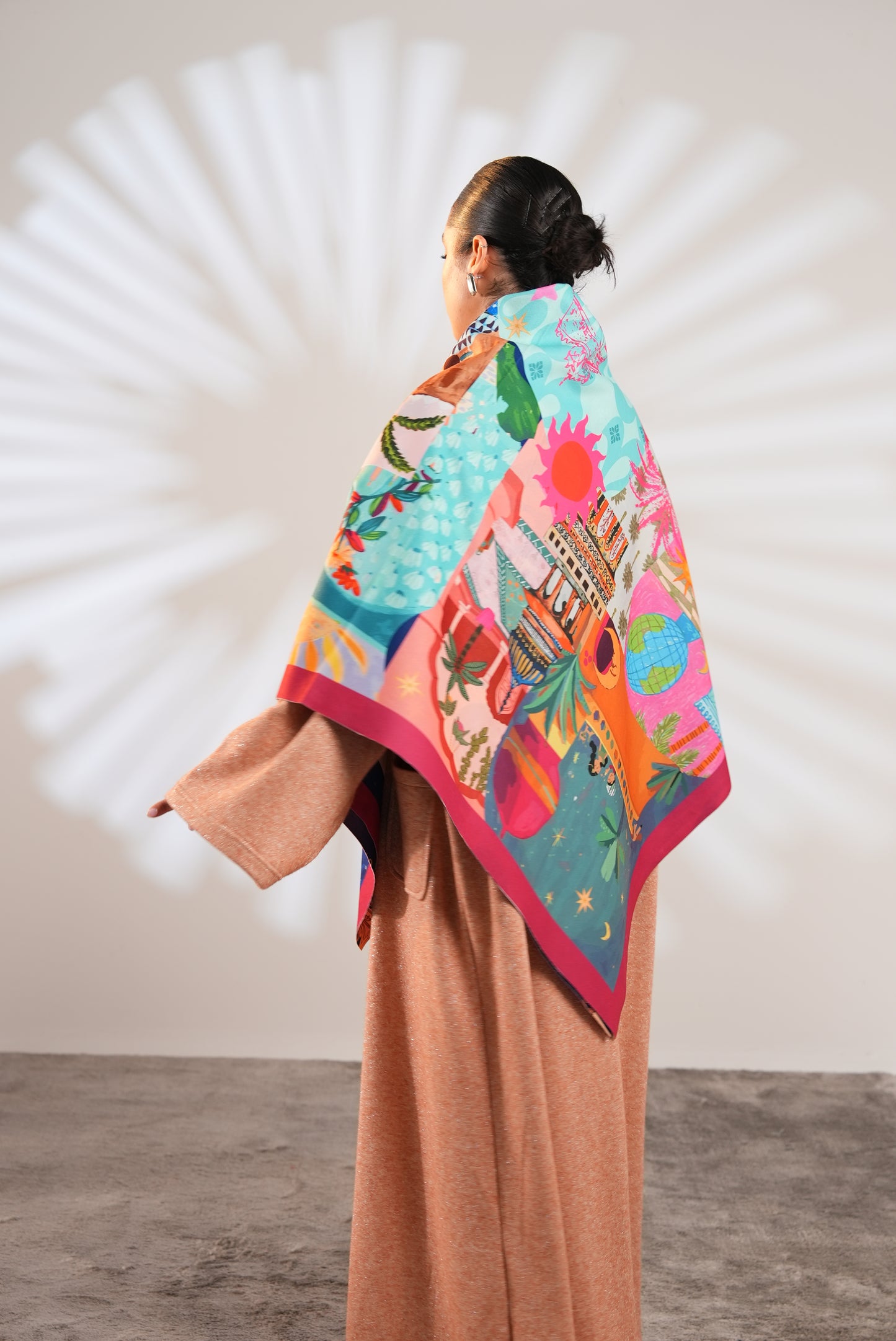 Azalea Lunara Scarf Square