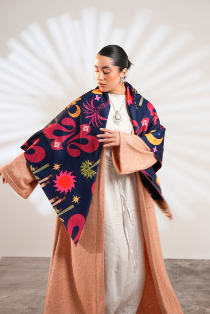 Azalea Lunara Scarf Square