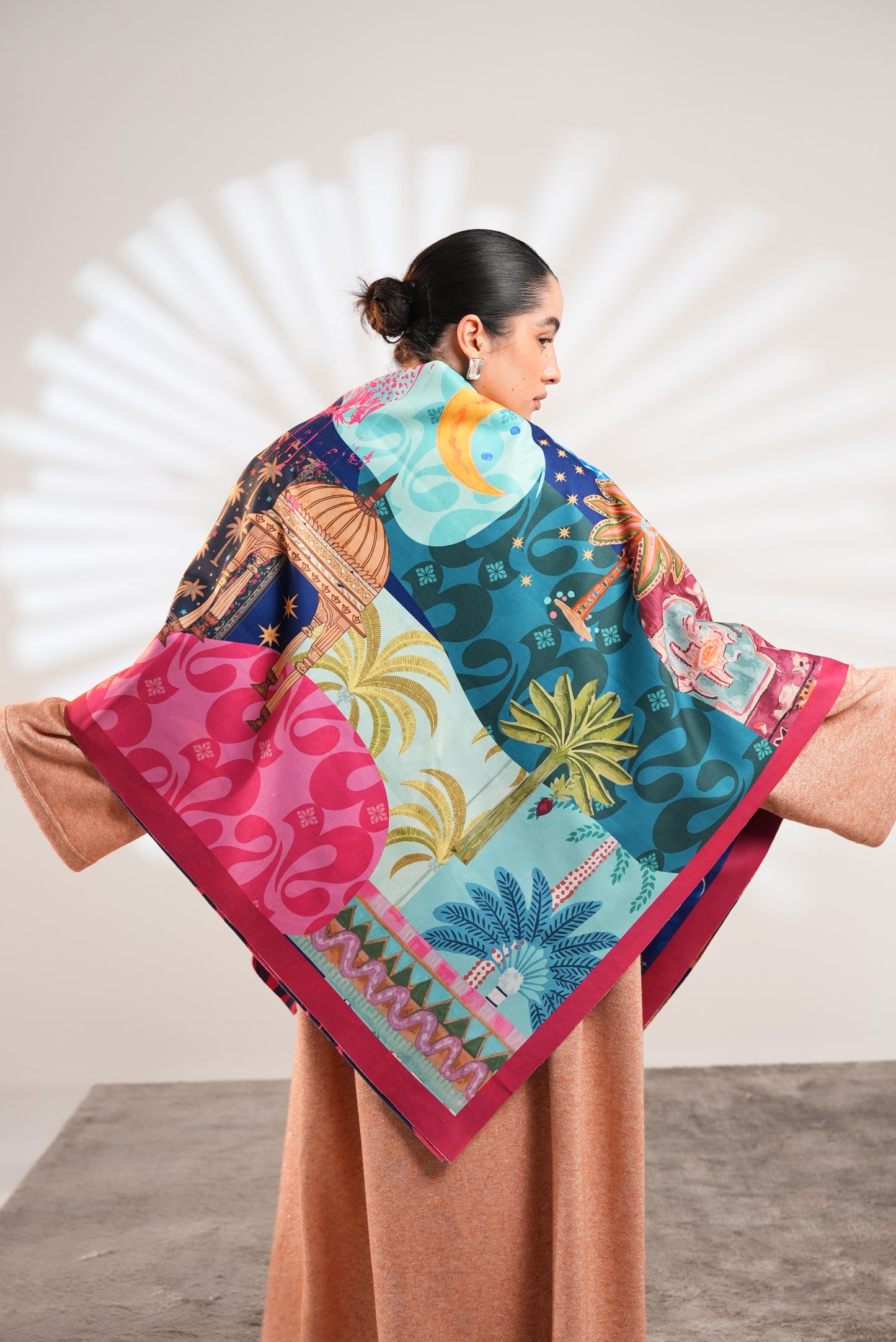 Azalea Lunara Scarf Square