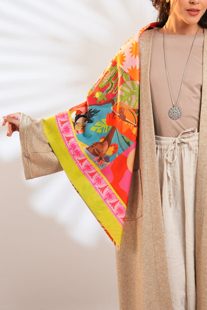 Azalea Eclat Scarf Square