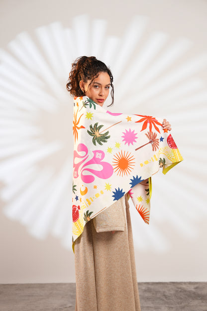 Azalea Eclat Scarf Square