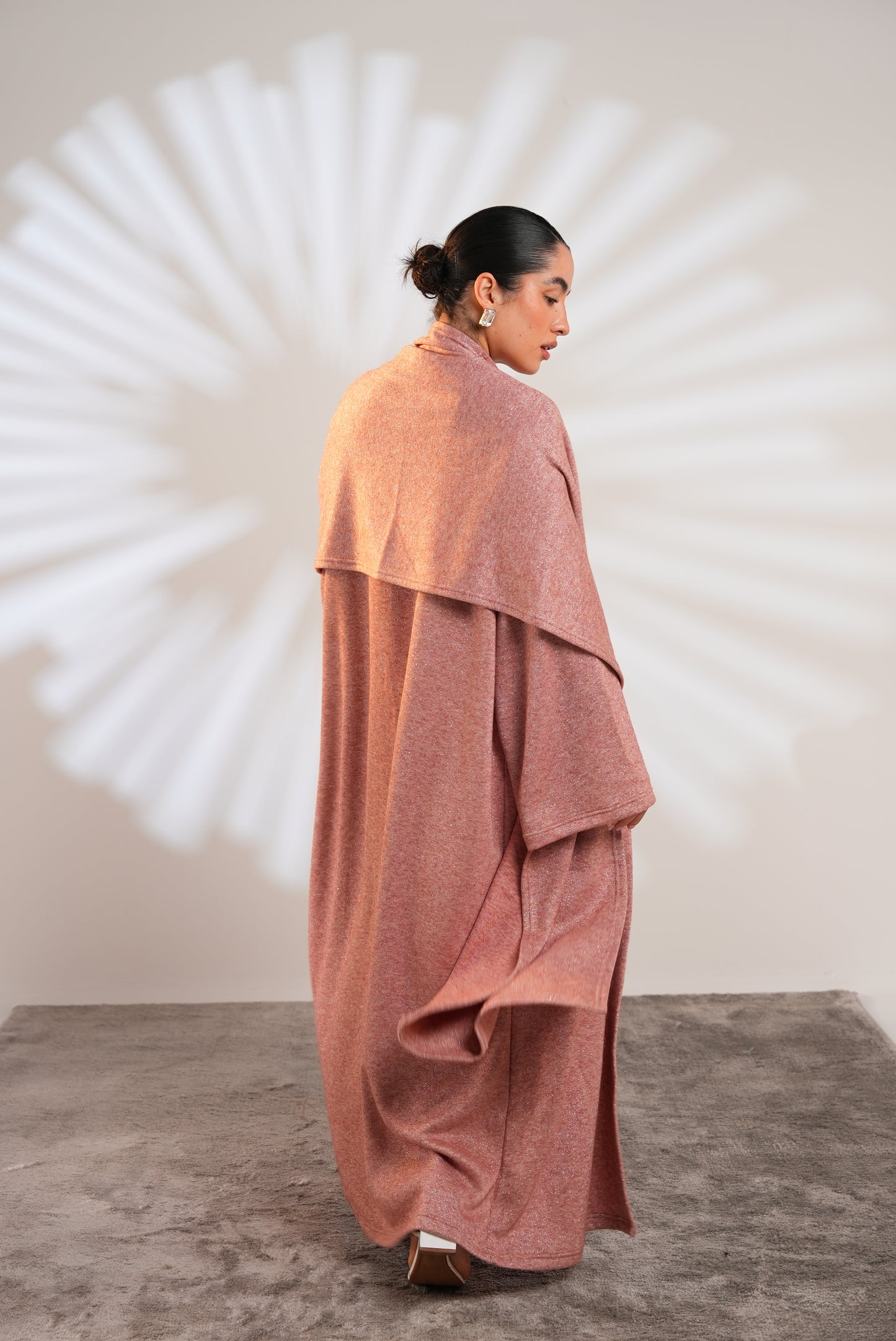 Soft Embrace Shawl Cardigan In Chashmer