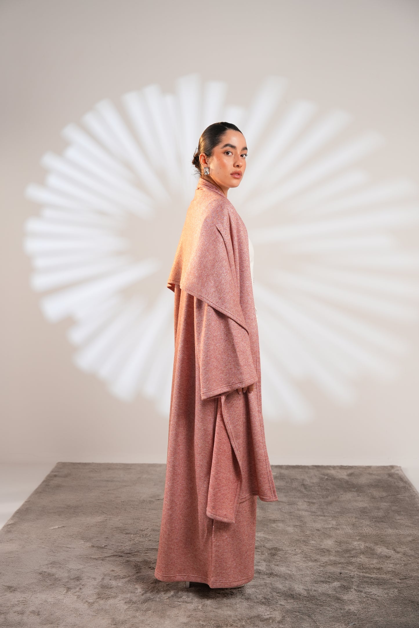 Soft Embrace Shawl Cardigan In Chashmer