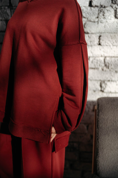 URBAN EASE SET BURGUNDY