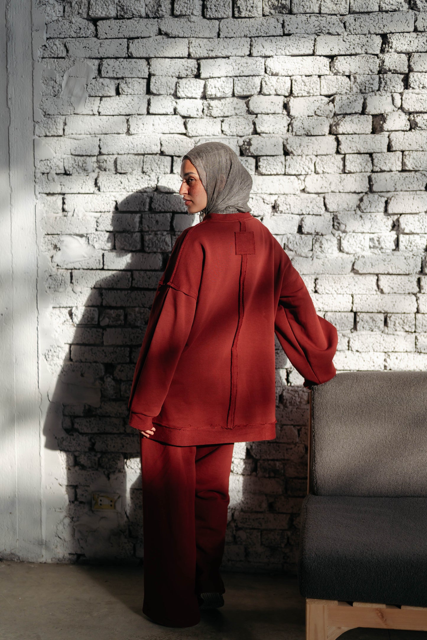 URBAN EASE SET BURGUNDY