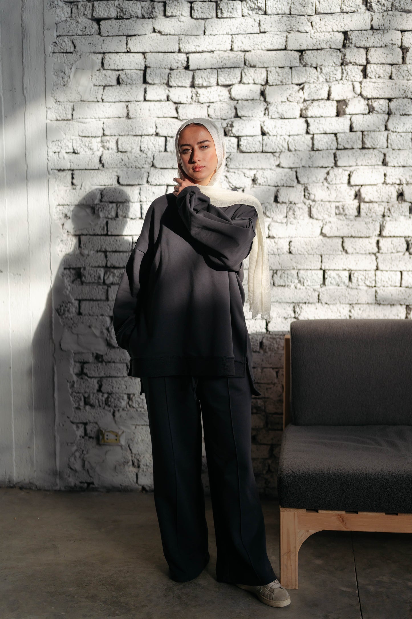 URBAN EASE SET CHARCOAL GRAY