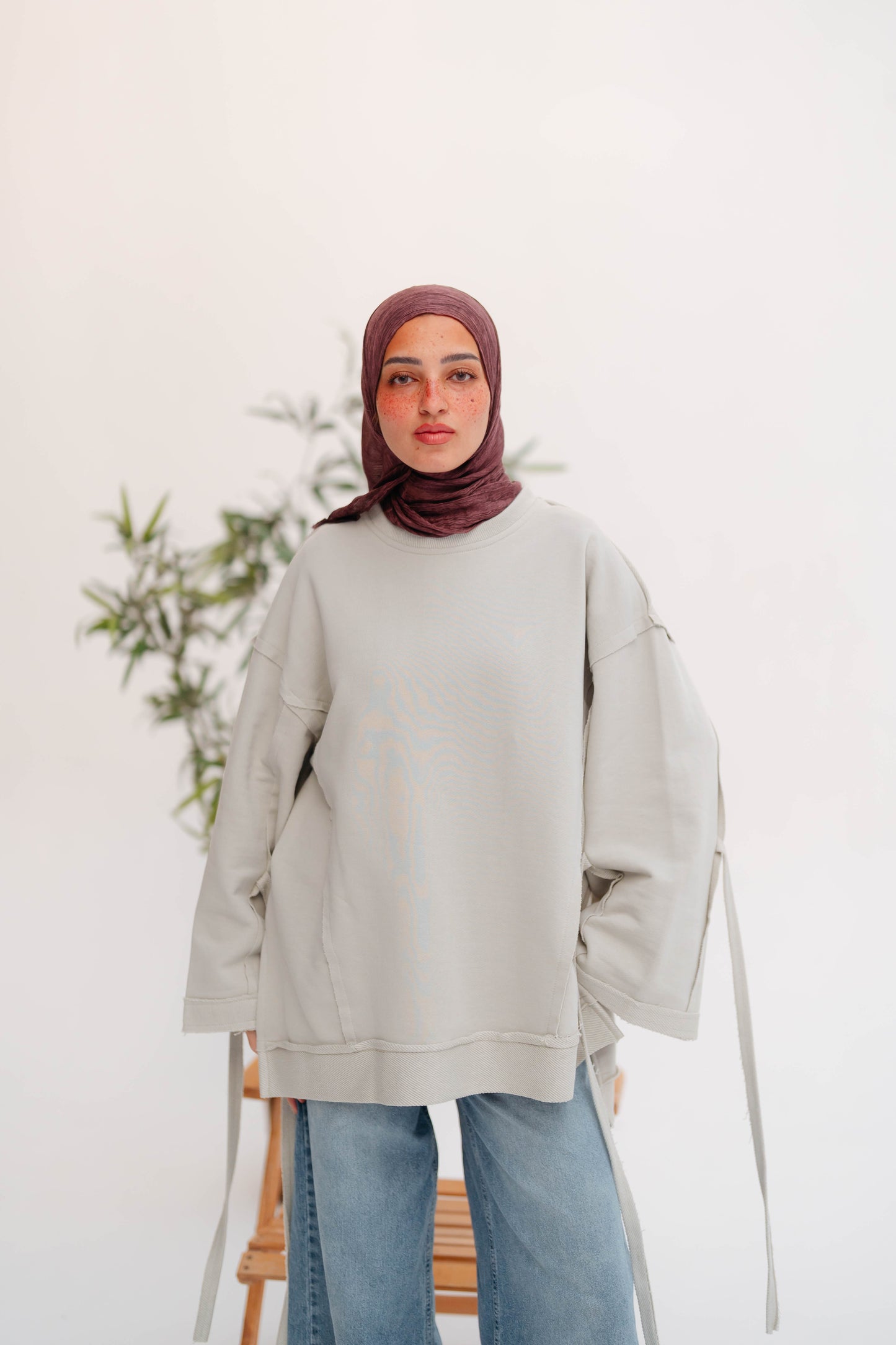 UBRAN COZY SWEATSHIRT GREYISH