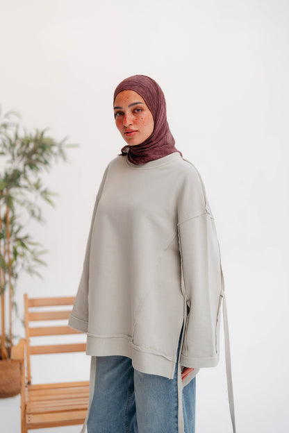 UBRAN COZY SWEATSHIRT GREYISH