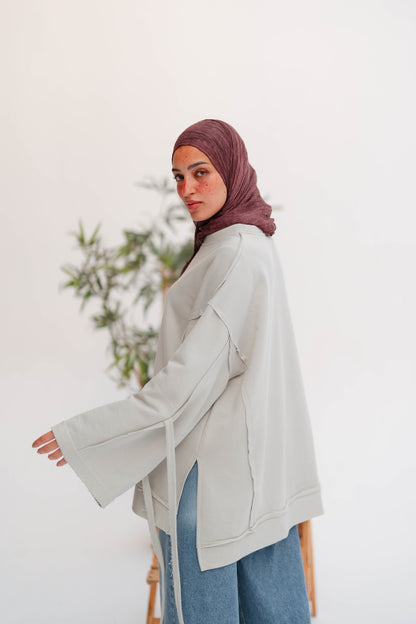 UBRAN COZY SWEATSHIRT GREYISH