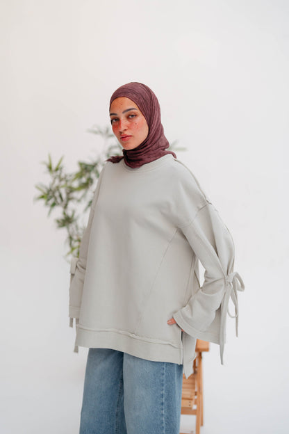 UBRAN COZY SWEATSHIRT GREYISH