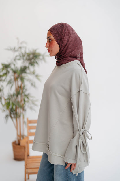 UBRAN COZY SWEATSHIRT GREYISH