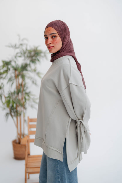UBRAN COZY SWEATSHIRT GREYISH
