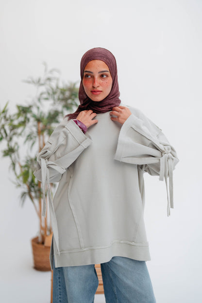 UBRAN COZY SWEATSHIRT GREYISH