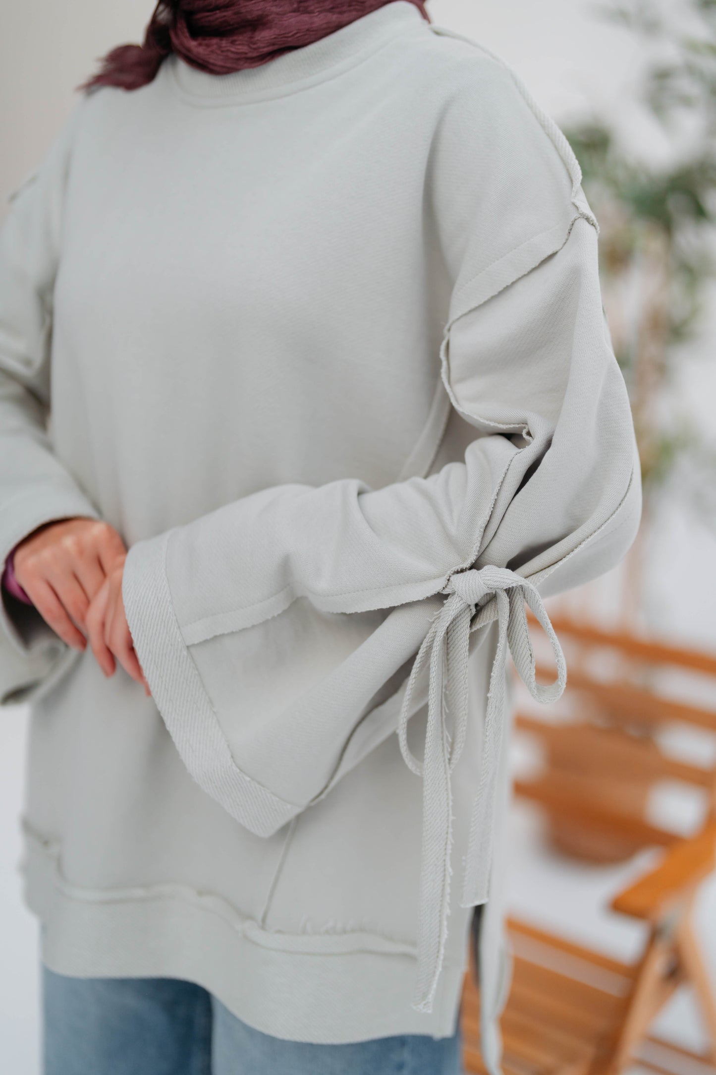 UBRAN COZY SWEATSHIRT GREYISH