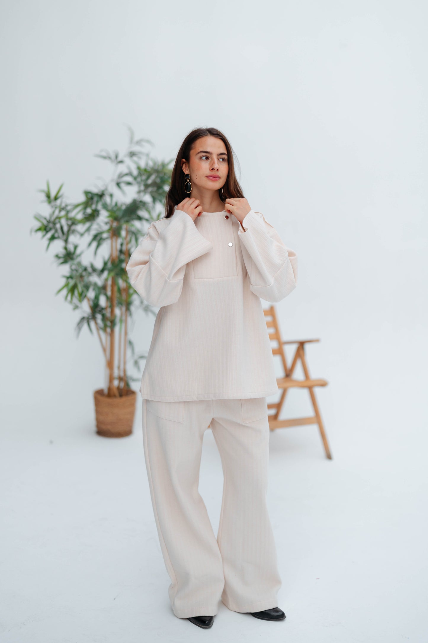 GO-ON SET OFF WHITE