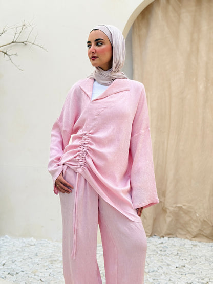 Pastel Elegance Set In Pink Mist