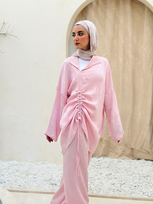 Pastel Elegance Set In Pink Mist