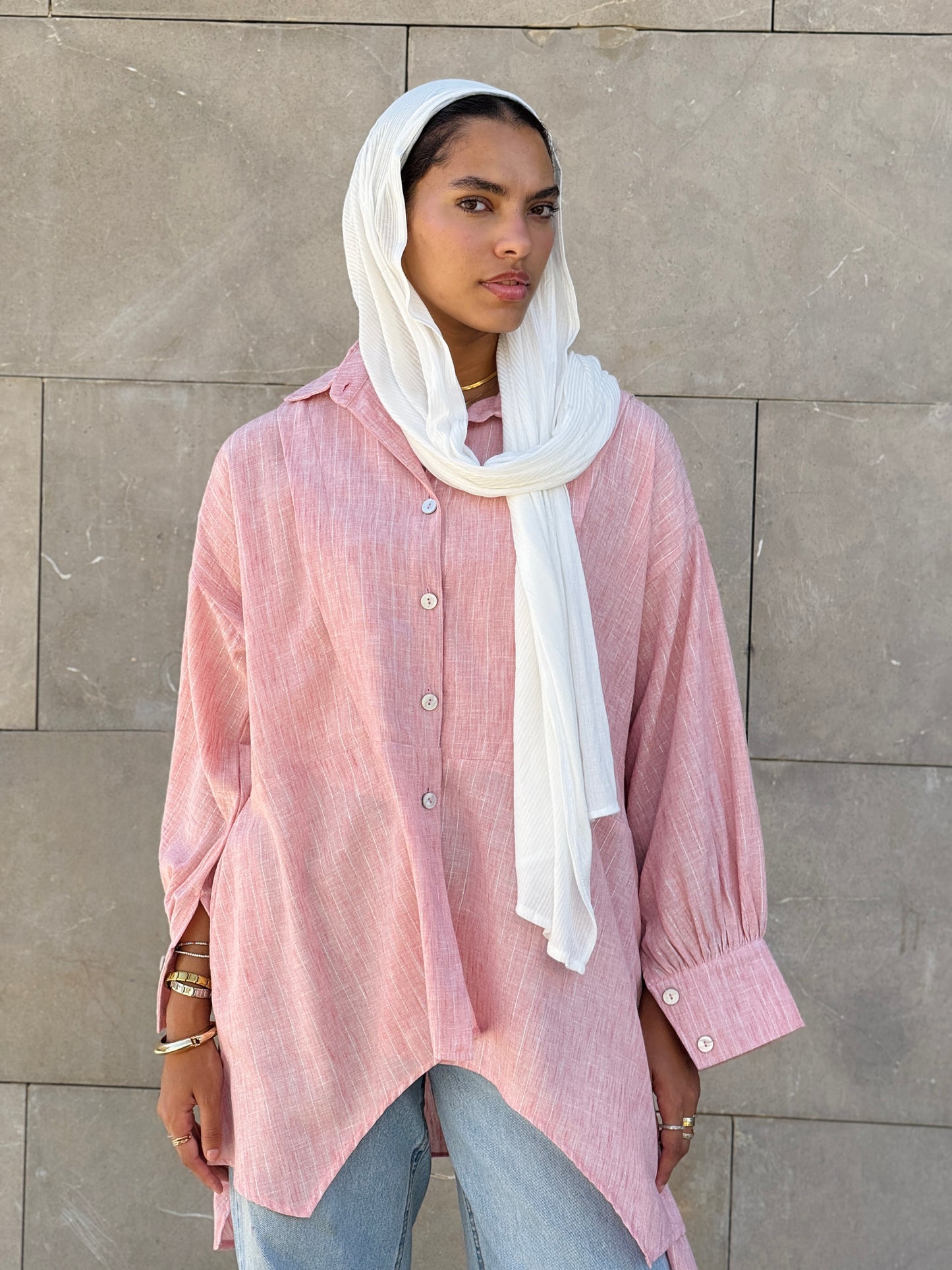 Flair Ease Top In Pink