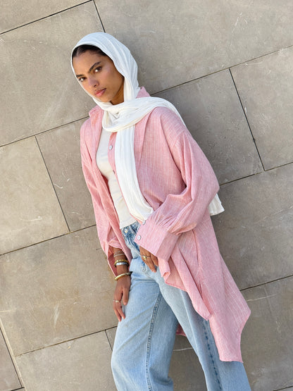 Flair Ease Top In Pink