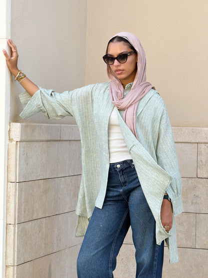 Flair Ease Top In Mint