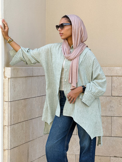 Flair Ease Top In Mint