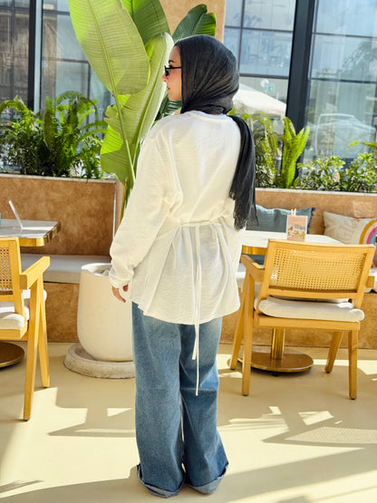 Lumè blouse in off-white