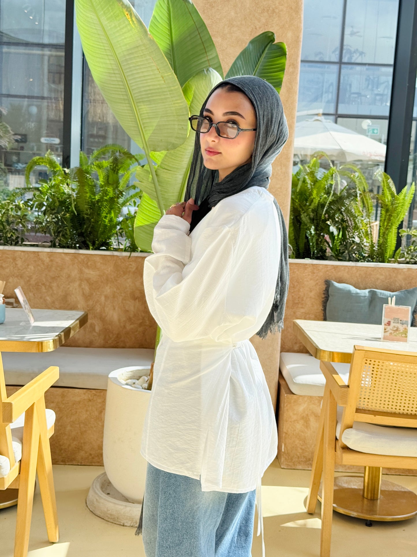 Lumè blouse in off-white