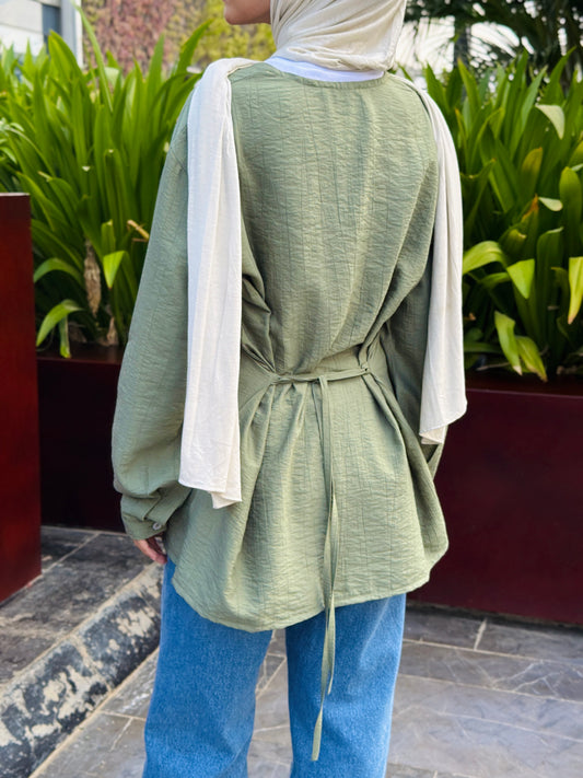 Lumè blouse in olive