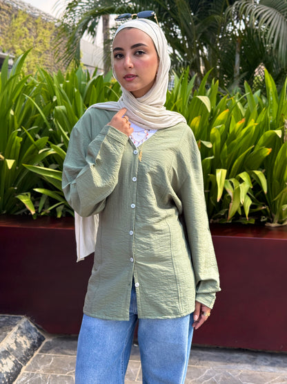Lumè blouse in olive
