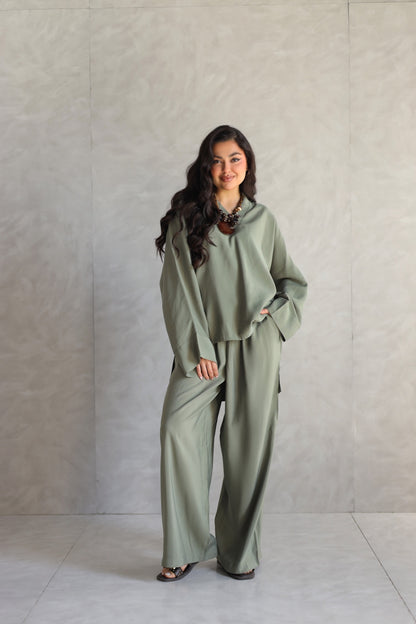 Everyday flow set Olive