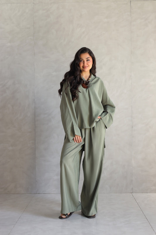 Everyday flow set Olive