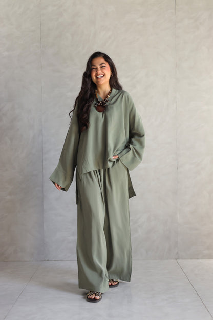 Everyday flow set Olive