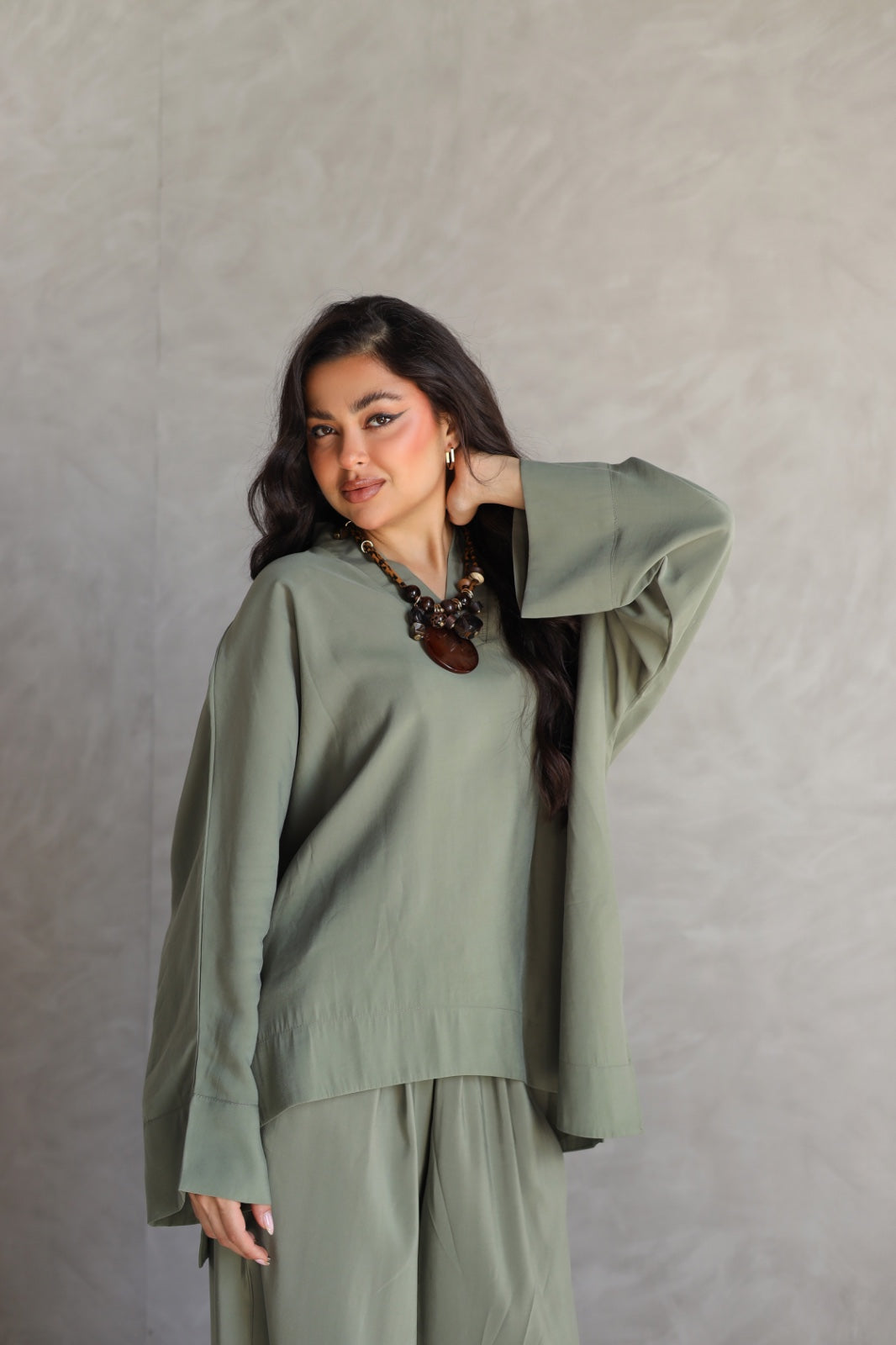 Everyday flow set Olive