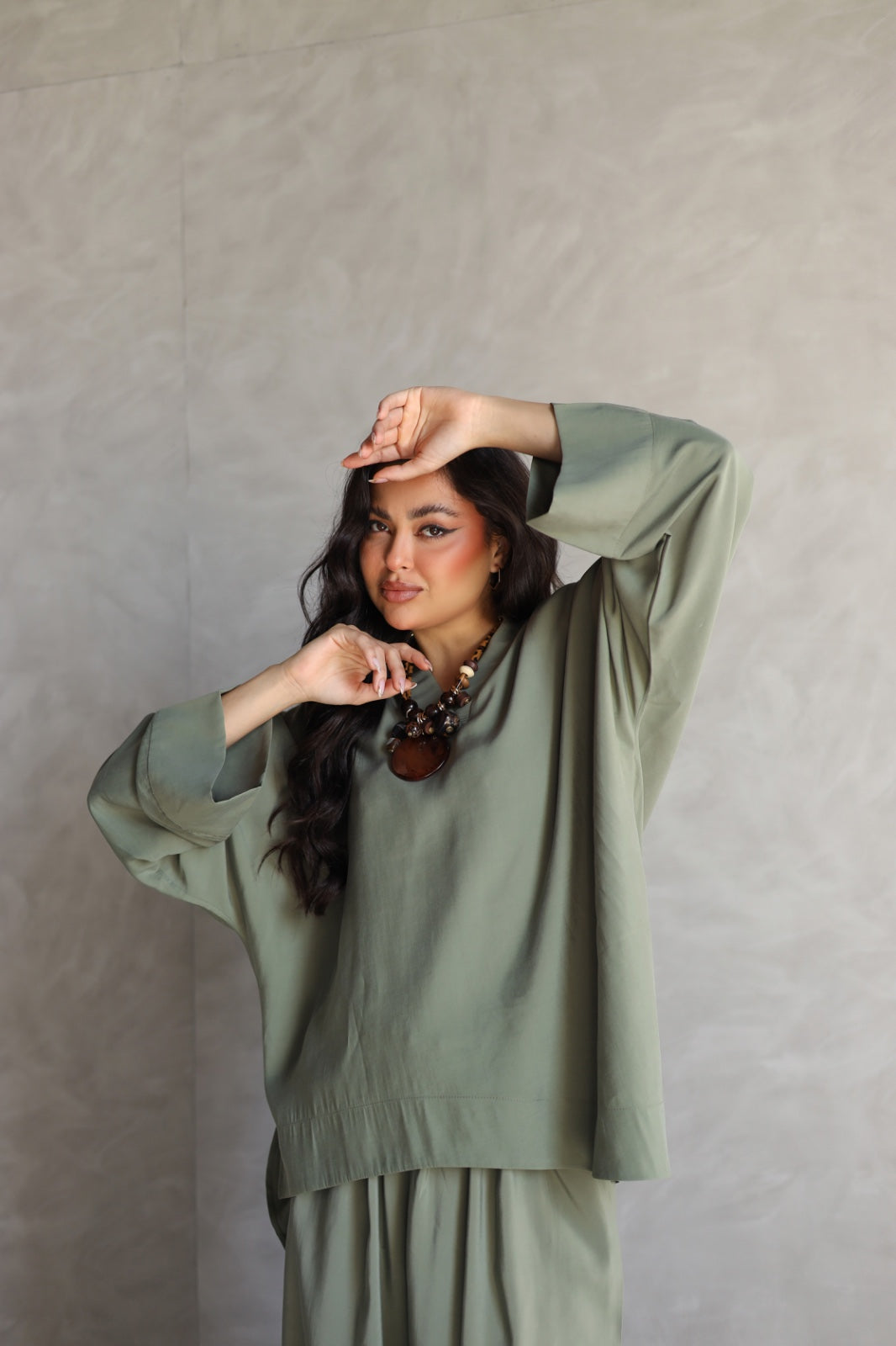 Everyday flow set Olive